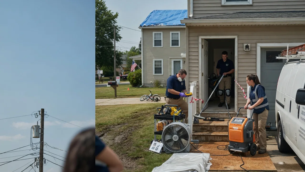 Water Damage Repair in Pickstown, SD near me